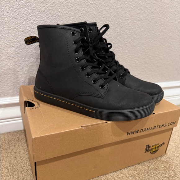 Dr. Martens Black Lace-Up Boots - Picture 2 of 3